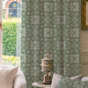 HOUSE Llewelyn-Bowen Festivo Printed Made To Measure Curtains Pistache