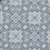 HOUSE Llewelyn-Bowen Festivo Printed Fabric Bluestone