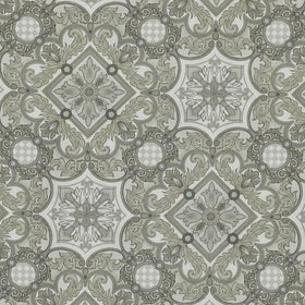 HOUSE Llewelyn-Bowen Festivo Printed Fabric Noir