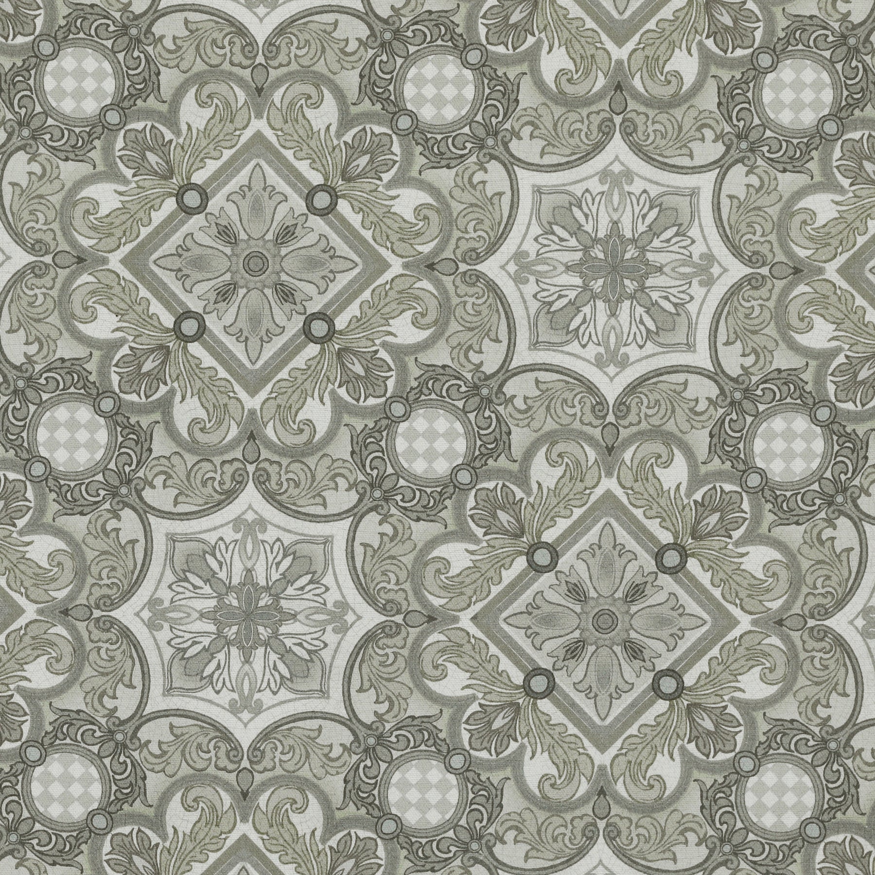 HOUSE Llewelyn-Bowen Festivo Printed Fabric Noir