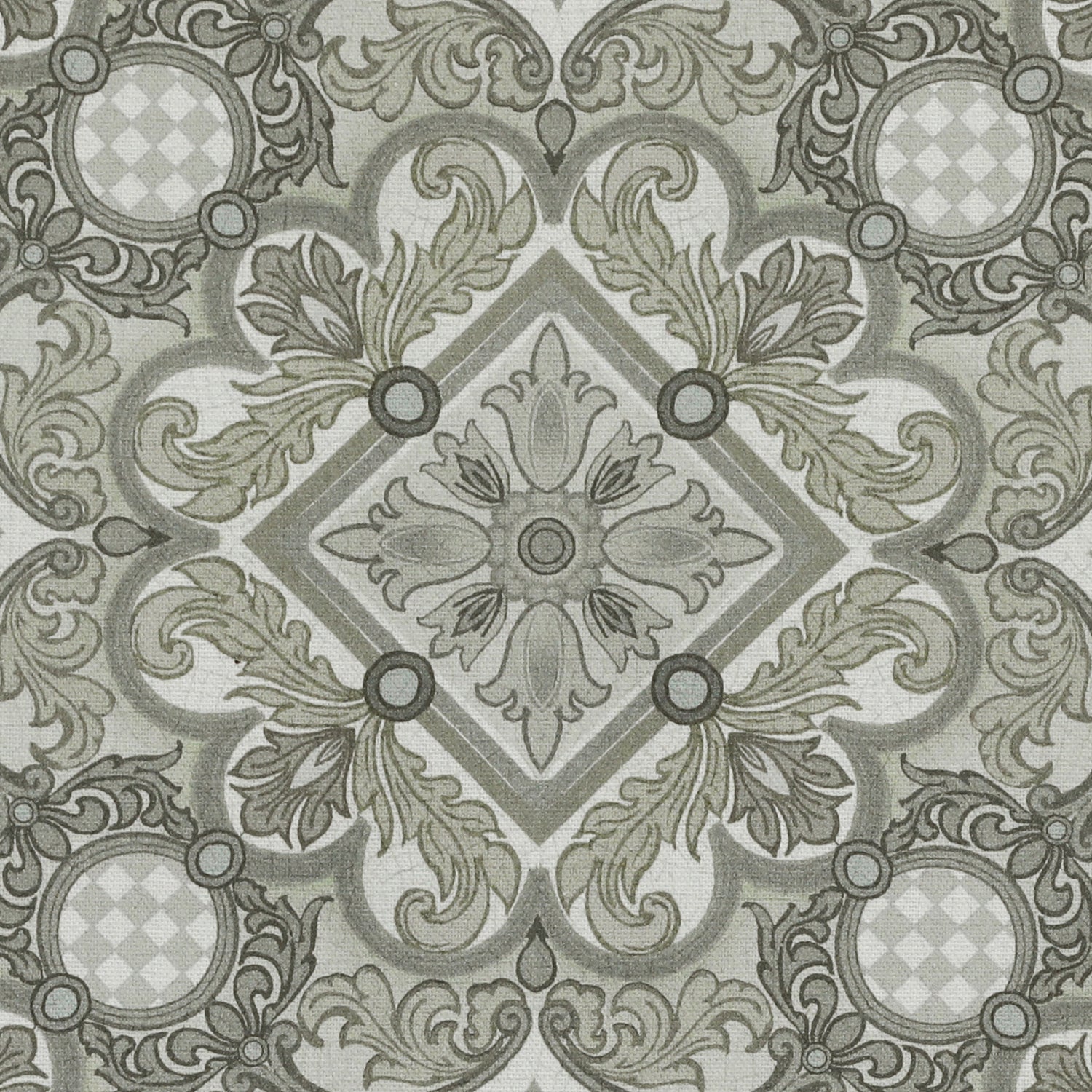 HOUSE Llewelyn-Bowen Festivo Printed Fabric Noir