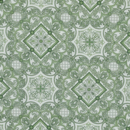 HOUSE Llewelyn-Bowen Festivo Printed Fabric Pistache