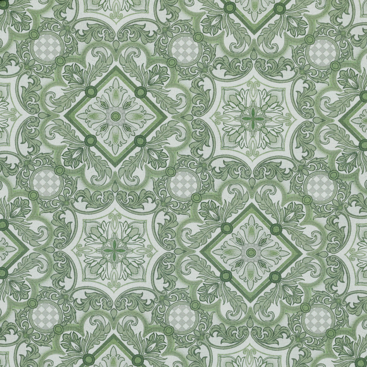 HOUSE Llewelyn-Bowen Festivo Printed Made To Measure Roman Blind Pistache