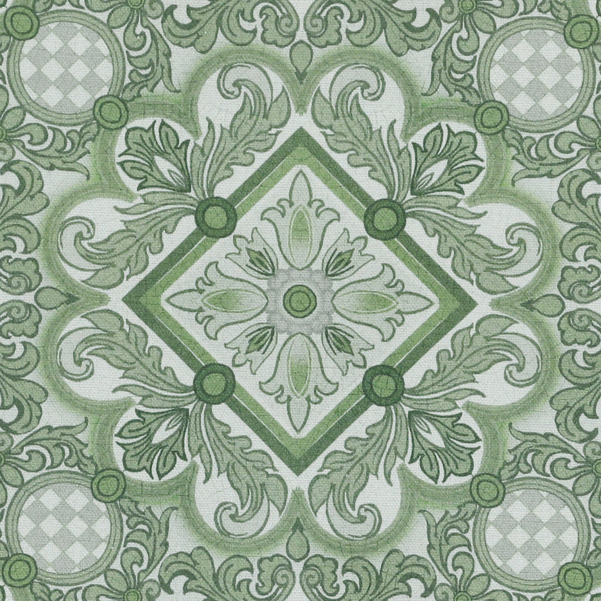 HOUSE Llewelyn-Bowen Festivo Printed Fabric Pistache