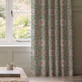 HOUSE Llewelyn-Bowen Festivo Printed Made To Measure Curtains Taffy