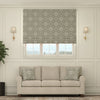 HOUSE Llewelyn-Bowen Festivo Printed Made To Measure Roman Blind Noir