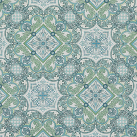 HOUSE Llewelyn-Bowen Festivo Printed Fabric Verdrelle
