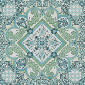 HOUSE Llewelyn-Bowen Festivo Printed Fabric Verdrelle
