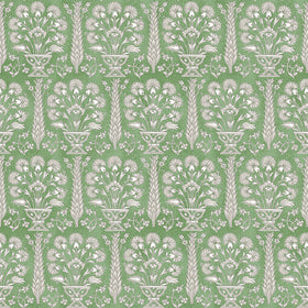 Fibre Naturelle Athens Fabric Prasino