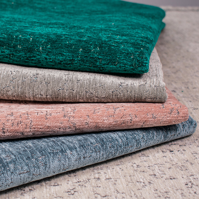 Fibre Naturelle Garbo Fabric Peacock