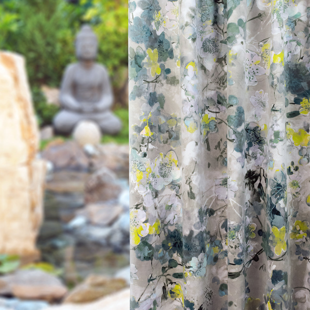 Fibre Naturelle Hana Velvet Fabric Muzumi