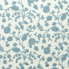 Fibre Naturelle Lucca Embroidered Fabric Sky