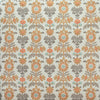 Fibre Naturelle Oslo Embroidered Fabric Zest