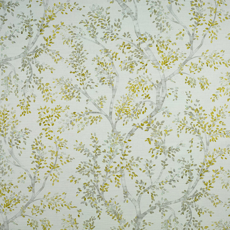 Ochre Fibre Naturelle Somerley Fabric | Terrys