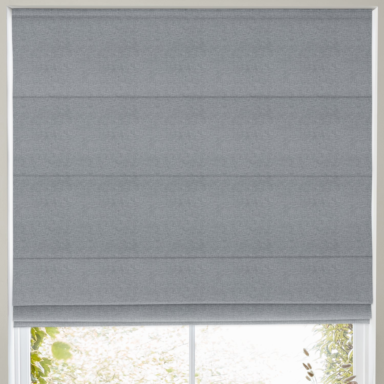 Mika Made to Measure Roman Blind Graphite