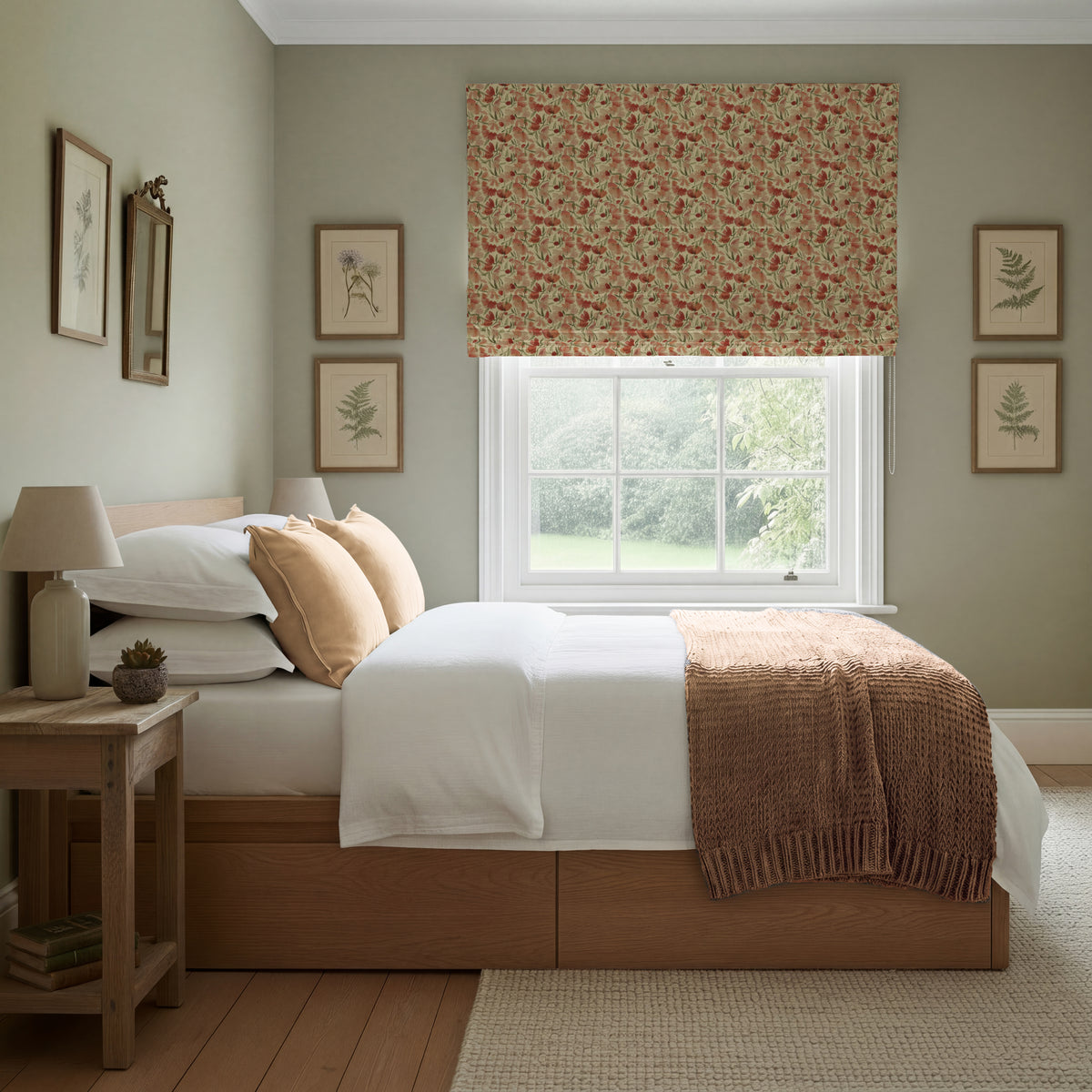 ANTE DECOR Filby Fabric Dusty Rose