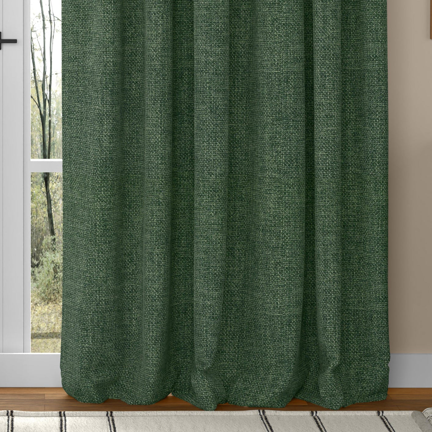 ANTE DECOR Fjord Made To Measure Curtains Winter Moss