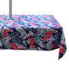 Flamingo Zip Water Resistant Outdoor Tablecloth 152cm Round Multi