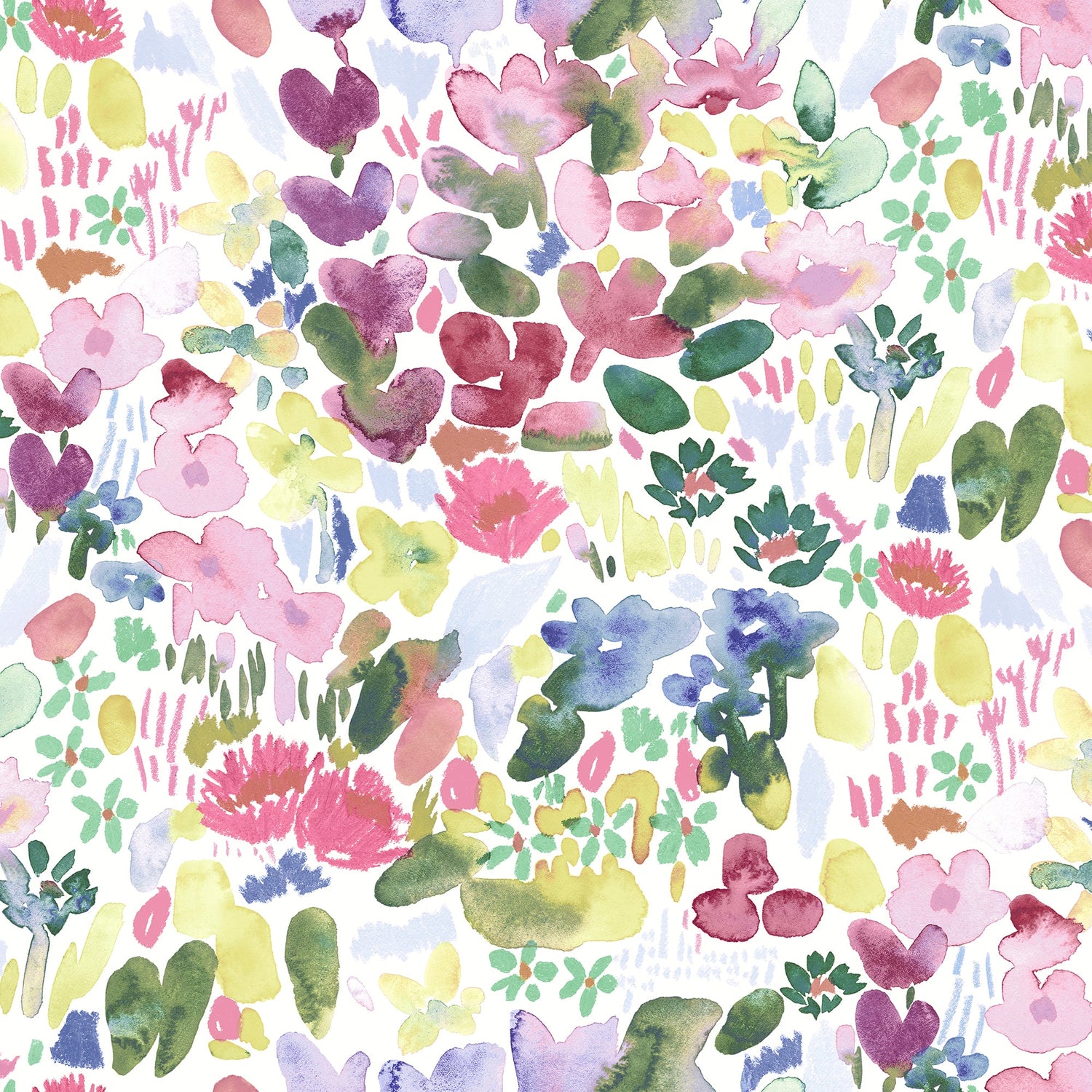 Bluebellgray Flora Made To Measure Curtains Cerise