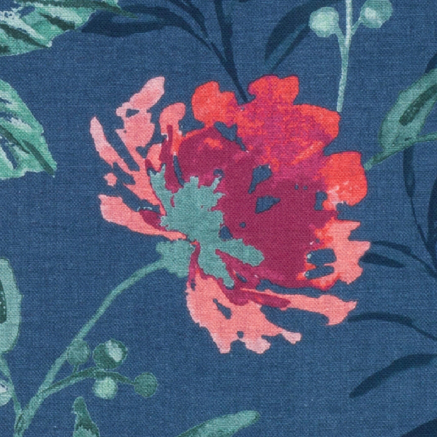 Flora Made to Measure Curtain Berry