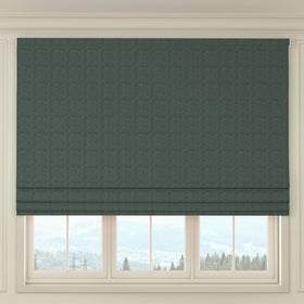 HOUSE Llewelyn-Bowen Tetbury Made To Measure Roman Blind Misty Blue