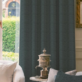 HOUSE Llewelyn-Bowen Tetbury Made To Measure Curtains Misty Blue