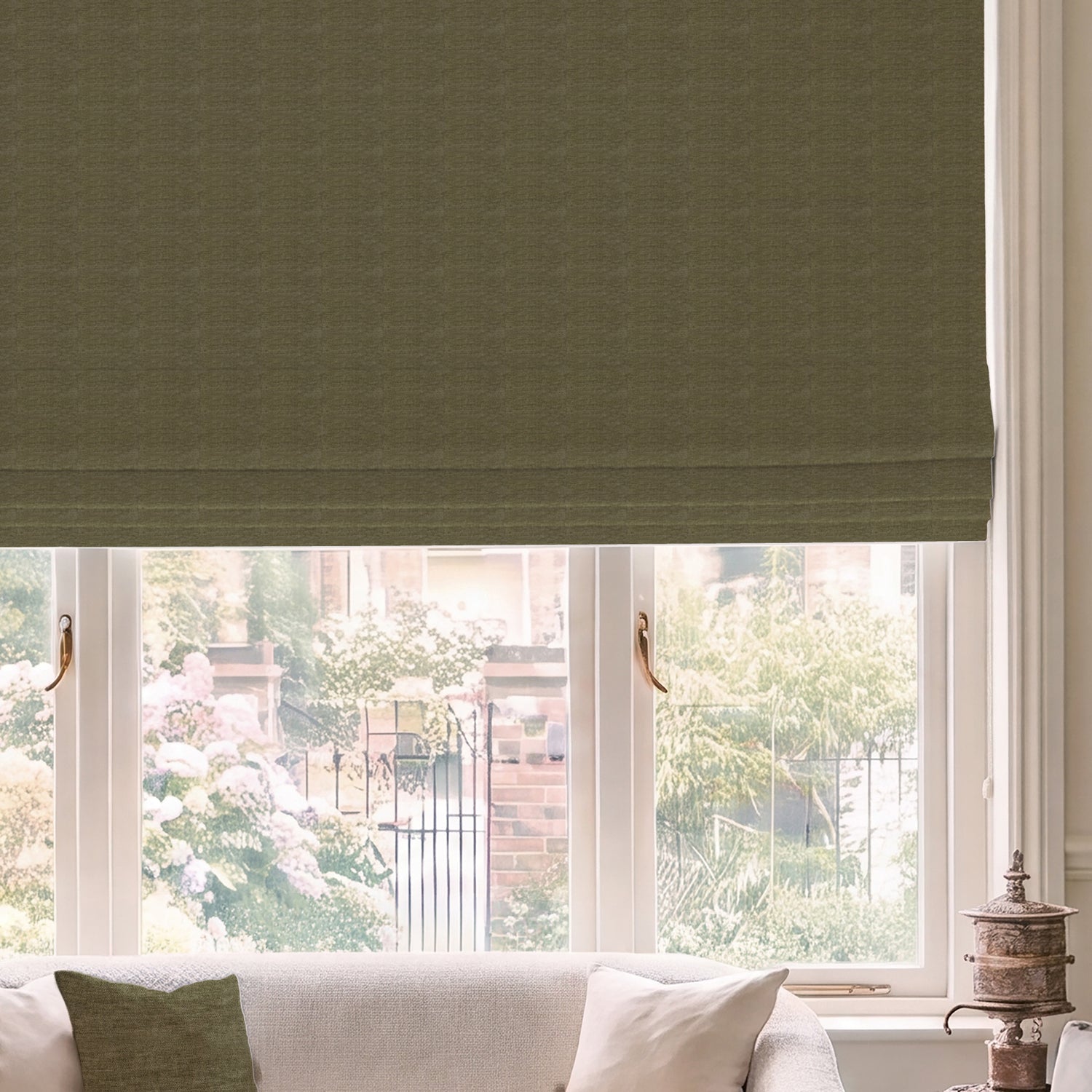 HOUSE Llewelyn-Bowen Tetbury Made To Measure Roman Blind Sage