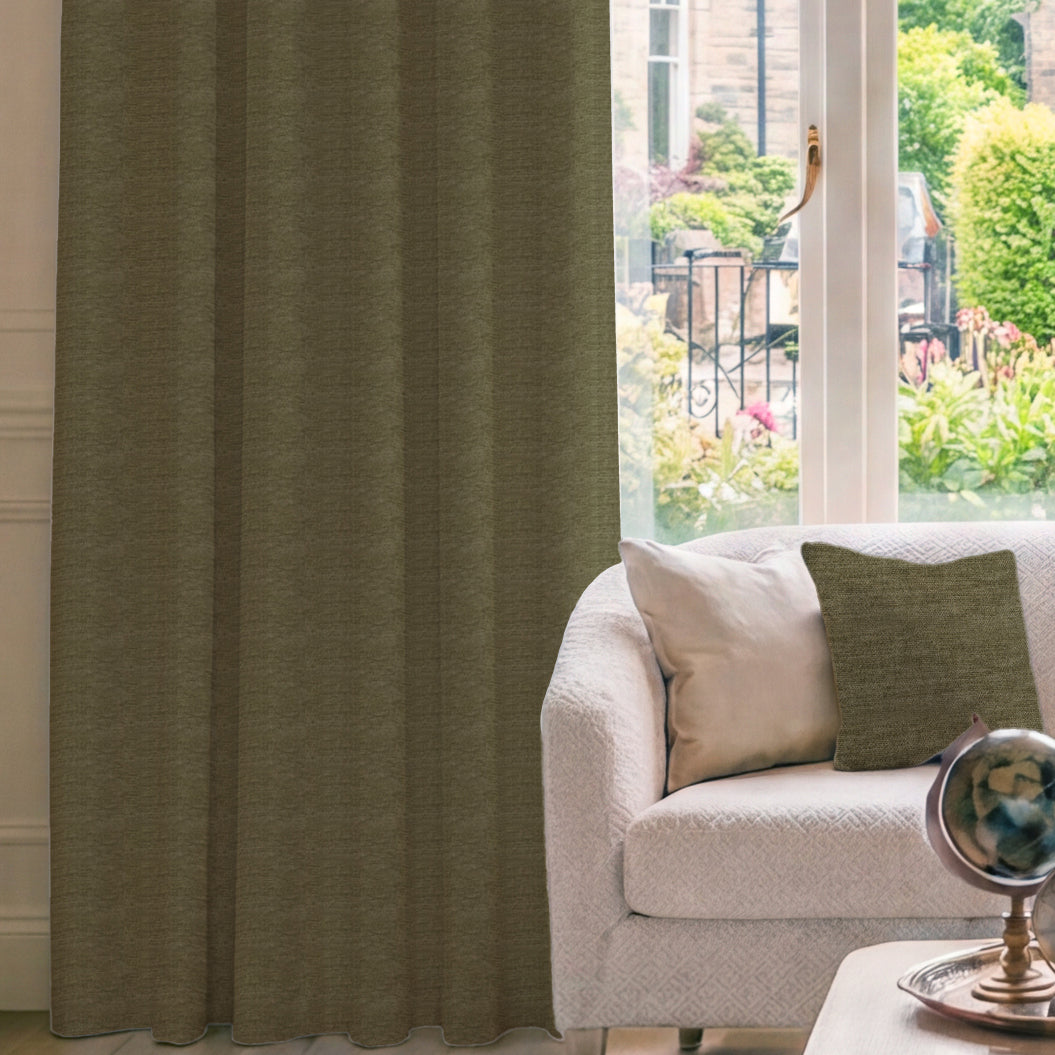 HOUSE Llewelyn-Bowen Tetbury Made To Measure Curtains Sage