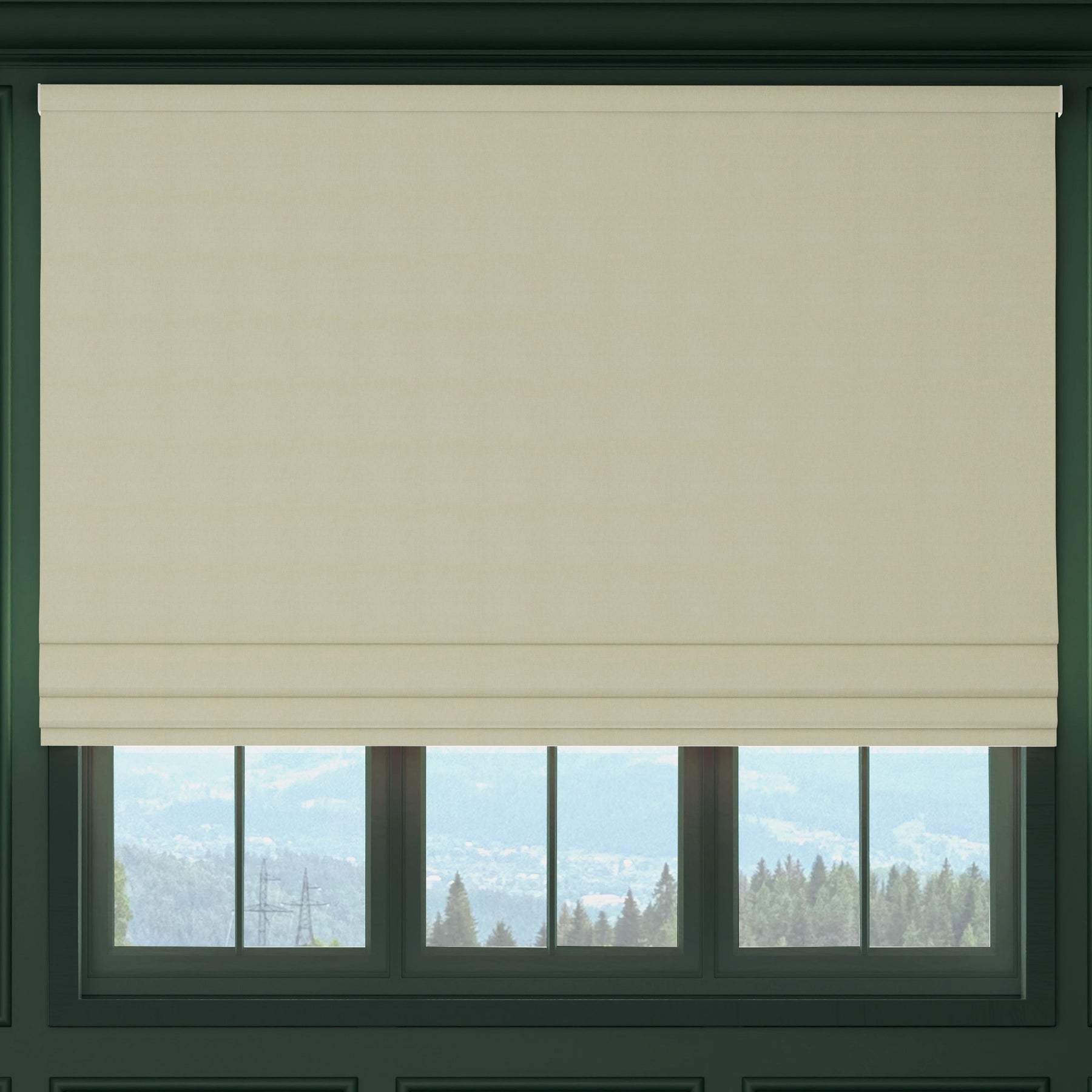 HOUSE Llewelyn-Bowen Tetbury Made To Measure Roman Blind Cream