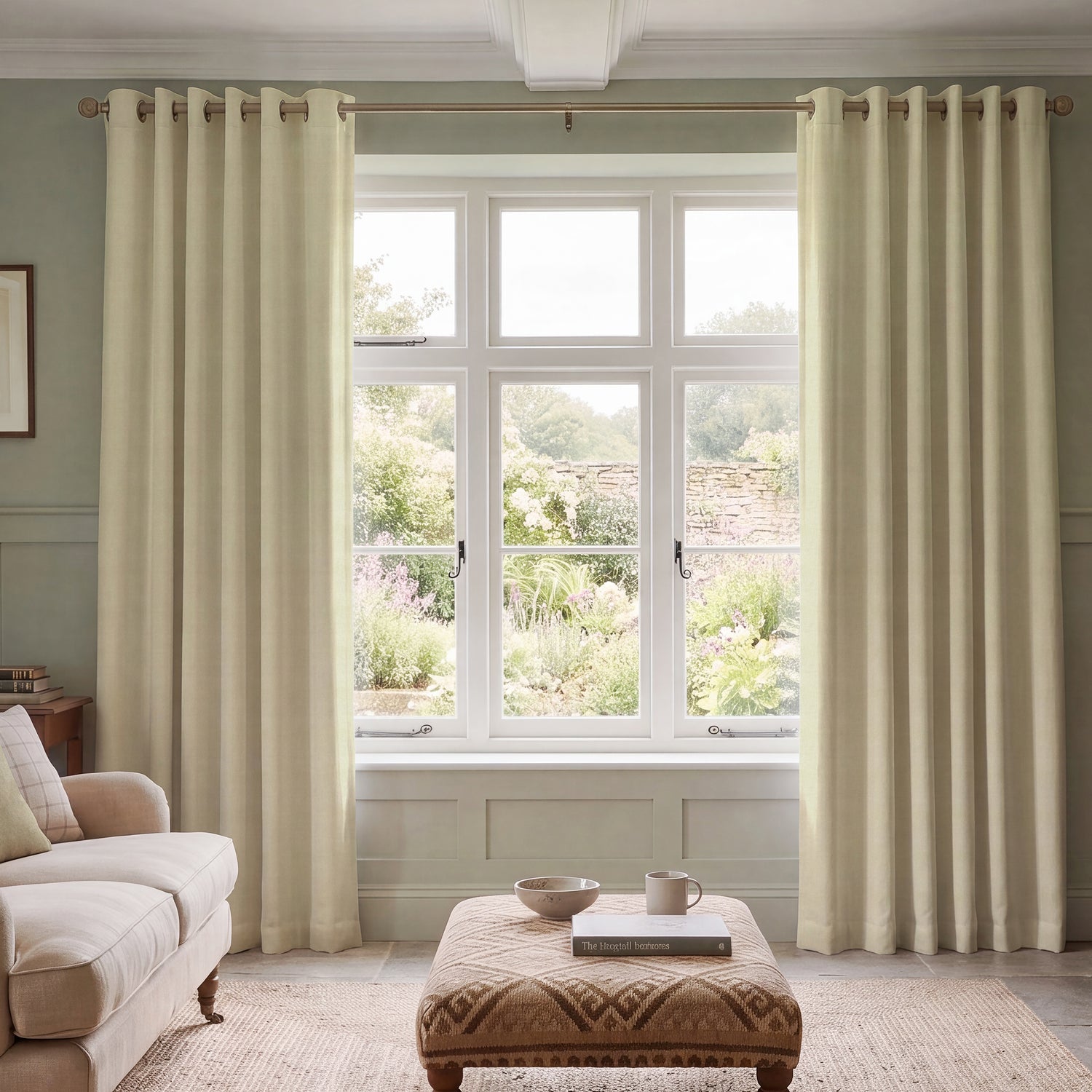HOUSE Llewelyn-Bowen Tetbury Made To Measure Curtains Cream