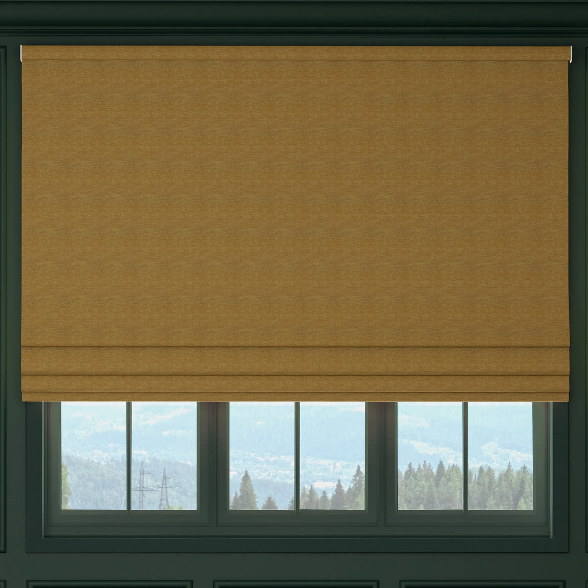 HOUSE Llewelyn-Bowen Tetbury Made To Measure Roman Blind Dijon