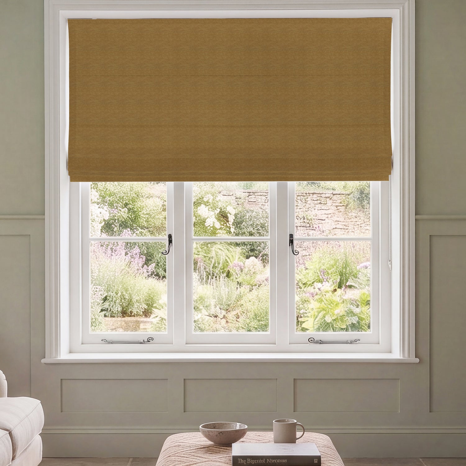 HOUSE Llewelyn-Bowen Tetbury Made To Measure Roman Blind Dijon