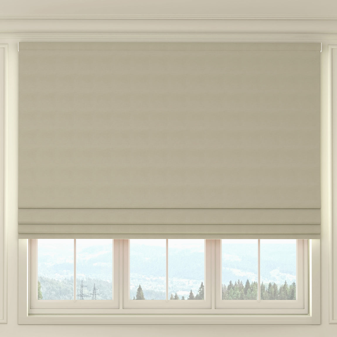 HOUSE Llewelyn-Bowen Tetbury Made To Measure Roman Blind Linen