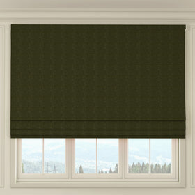 HOUSE Llewelyn-Bowen Tetbury Made To Measure Roman Blind Winter Moss
