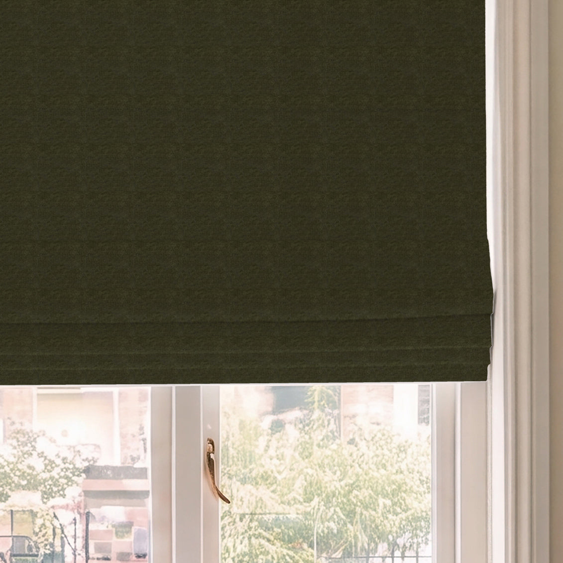 HOUSE Llewelyn-Bowen Tetbury Made To Measure Roman Blind Winter Moss