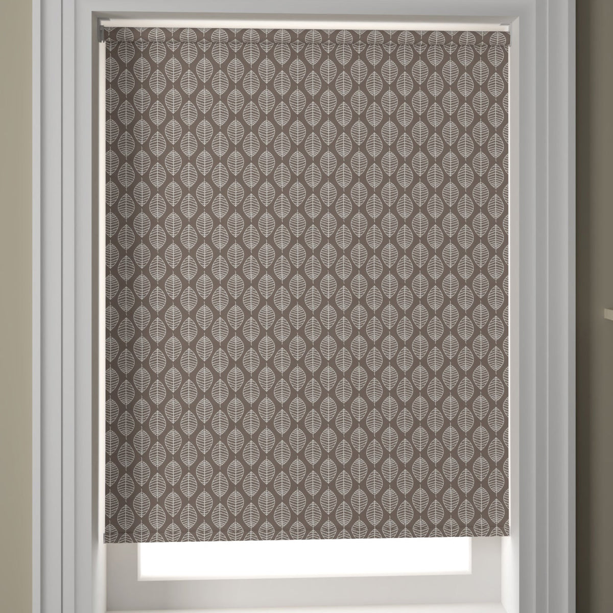 Folium PVC Made to Measure Blackout Roller Blind Steel