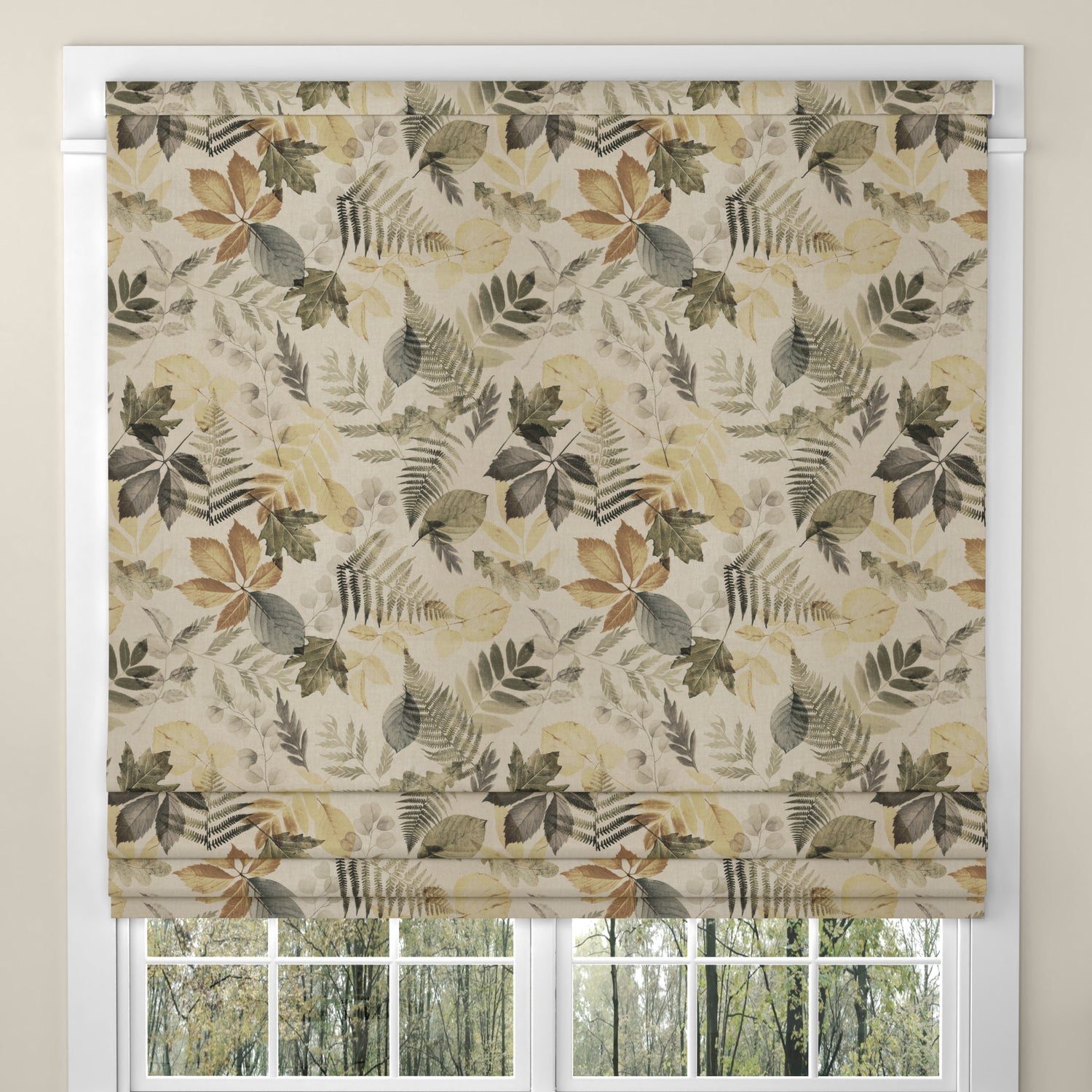 ANTE DECOR Folium Made To Measure Roman Blind Shiraz