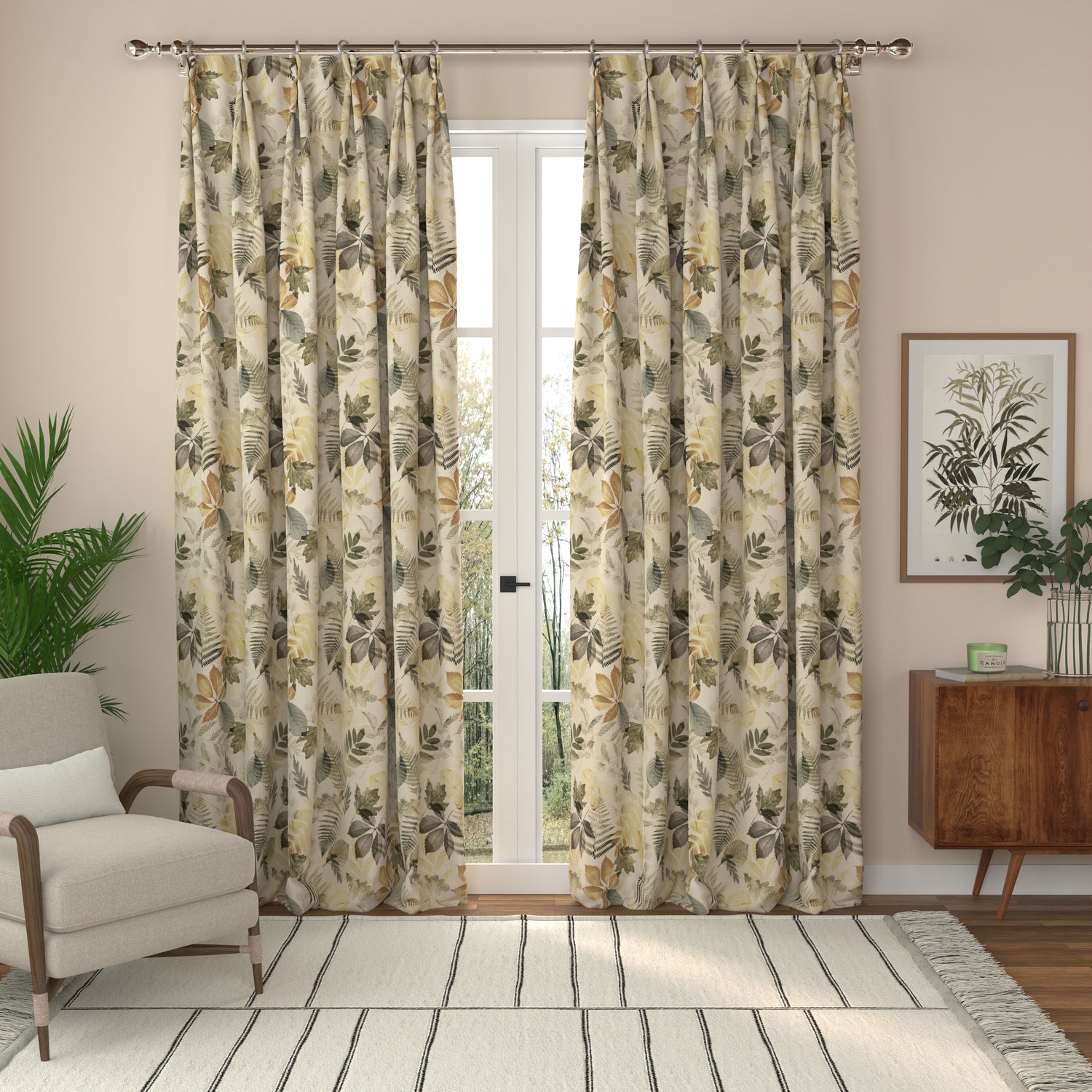 ANTE DECOR Folium Made To Measure Roman Blind Shiraz