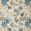 ANTE DECOR Folium Fabric Prussian