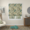 ANTE DECOR Folium Made To Measure Roman Blind Prussian