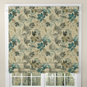 ANTE DECOR Folium Made To Measure Roman Blind Prussian