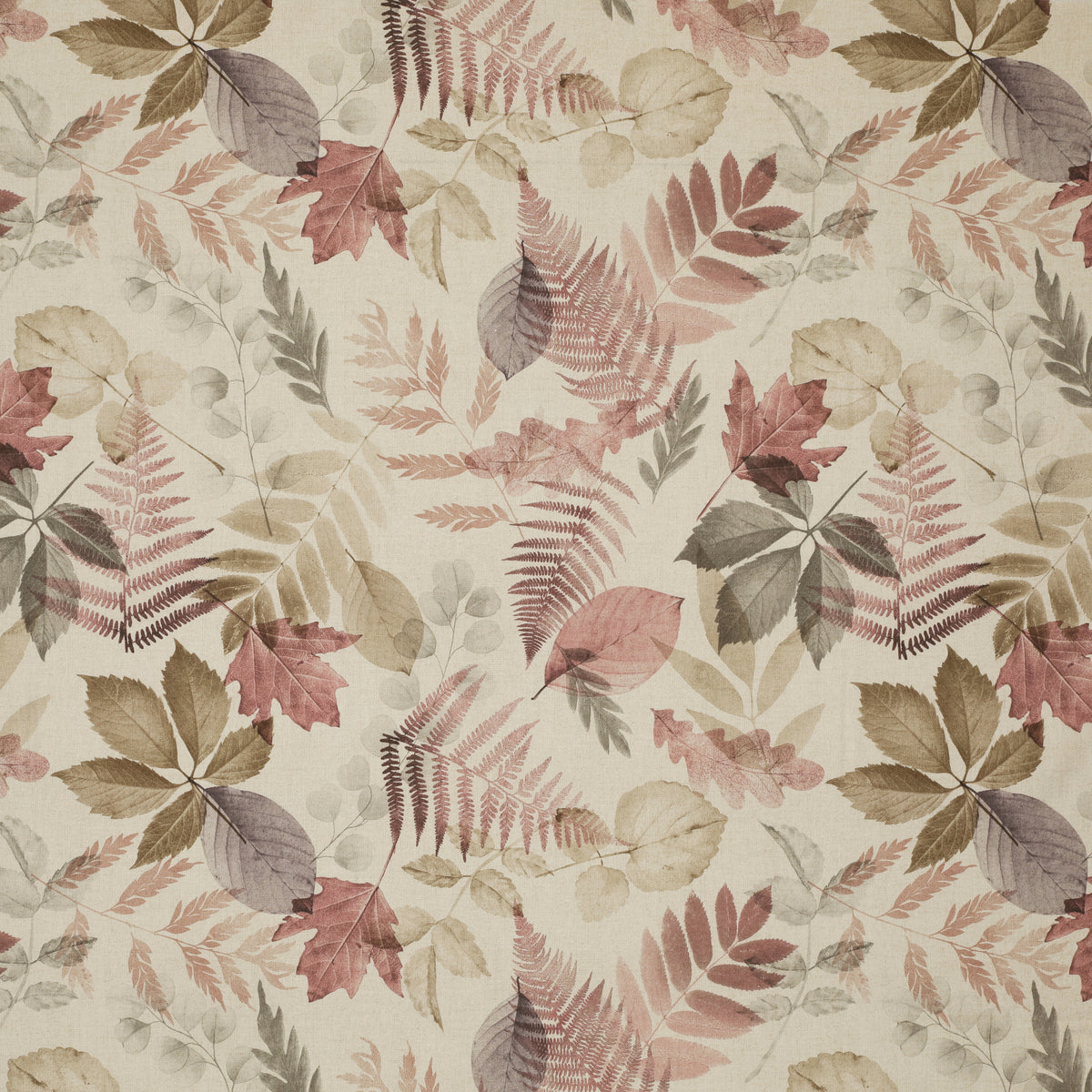 ANTE DECOR Folium Fabric Berry