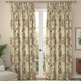 ANTE DECOR Folium Made To Measure Curtains Berry