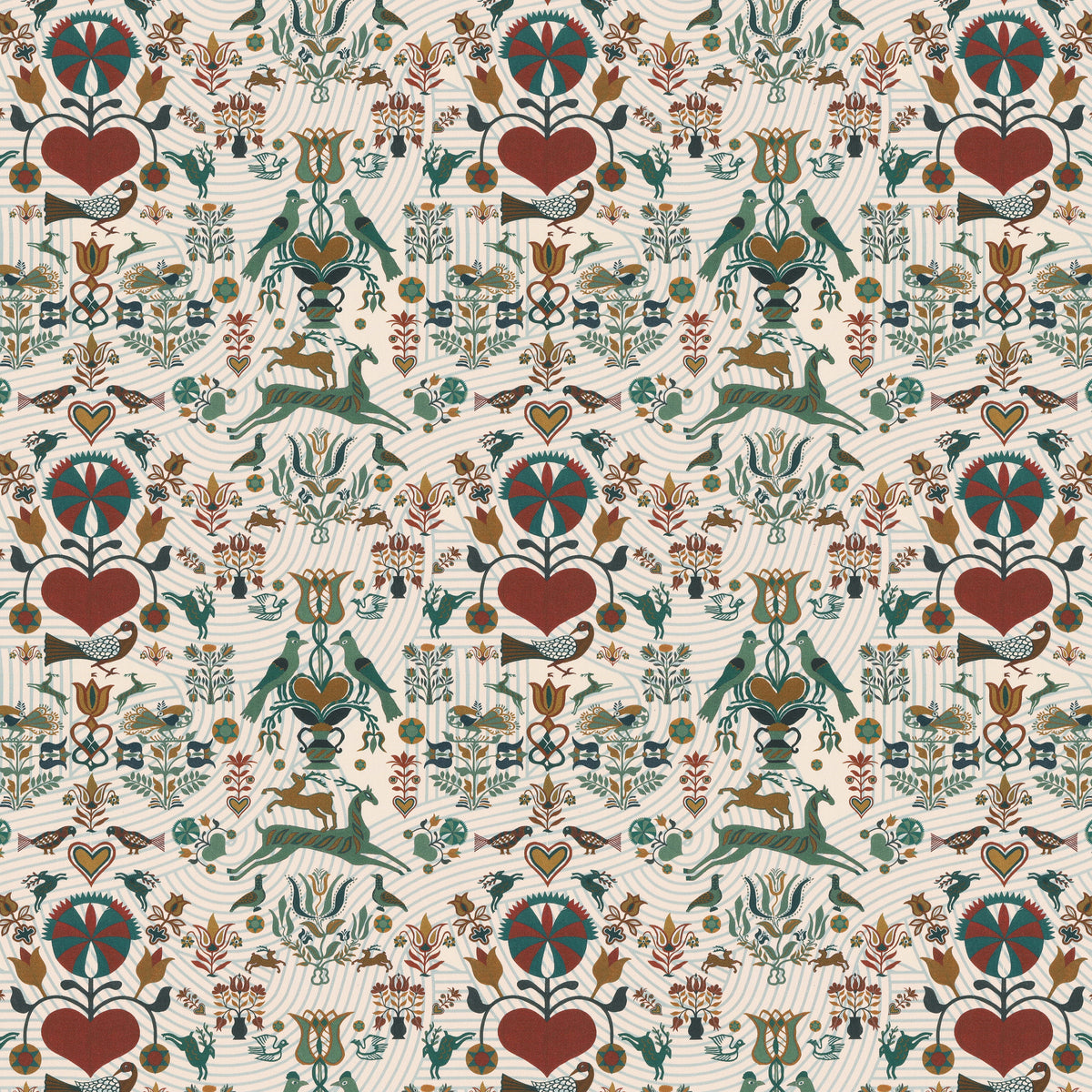Carrie Neely Folk Fabric Jewel