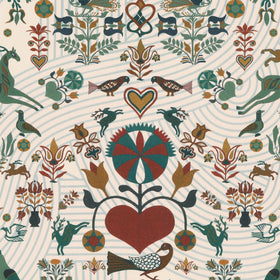 Carrie Neely Folk Fabric Jewel