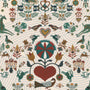 Carrie Neely Folk Made To Measure Curtains Jewel Sample Image
