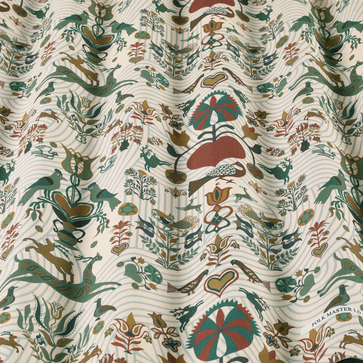 Carrie Neely Folk Made To Measure Curtains Jewel