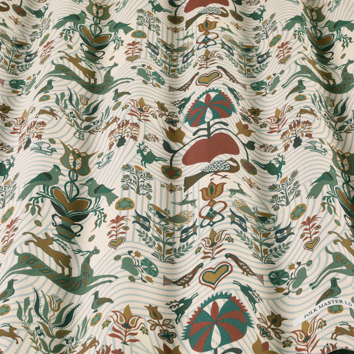 Carrie Neely Folk Made To Measure Curtains Jewel