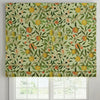 ANTE DECOR Fruit Orange Printed Cotton Made To Measure Roman Blind Pistachio