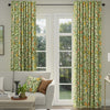 ANTE DECOR Fruit Orange Printed Cotton Made To Measure Roman Blind Pistachio